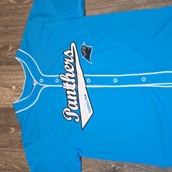 Steve Smith Carolina Panthers Football/Baseball Jersey Players Inc - Picture 3 of 5